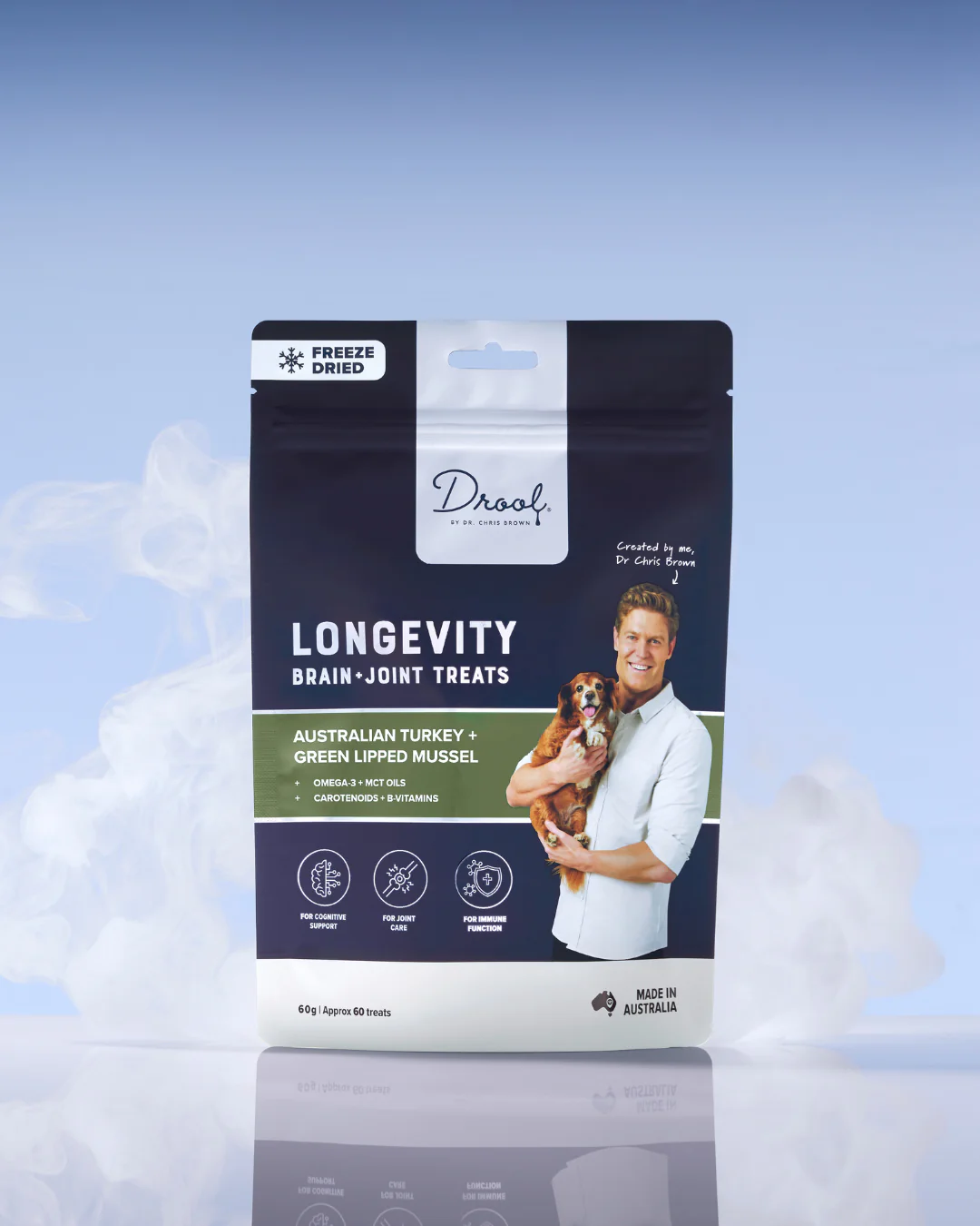 Longevity Brain + Joint Freeze Dried Dog Treats - Image 2